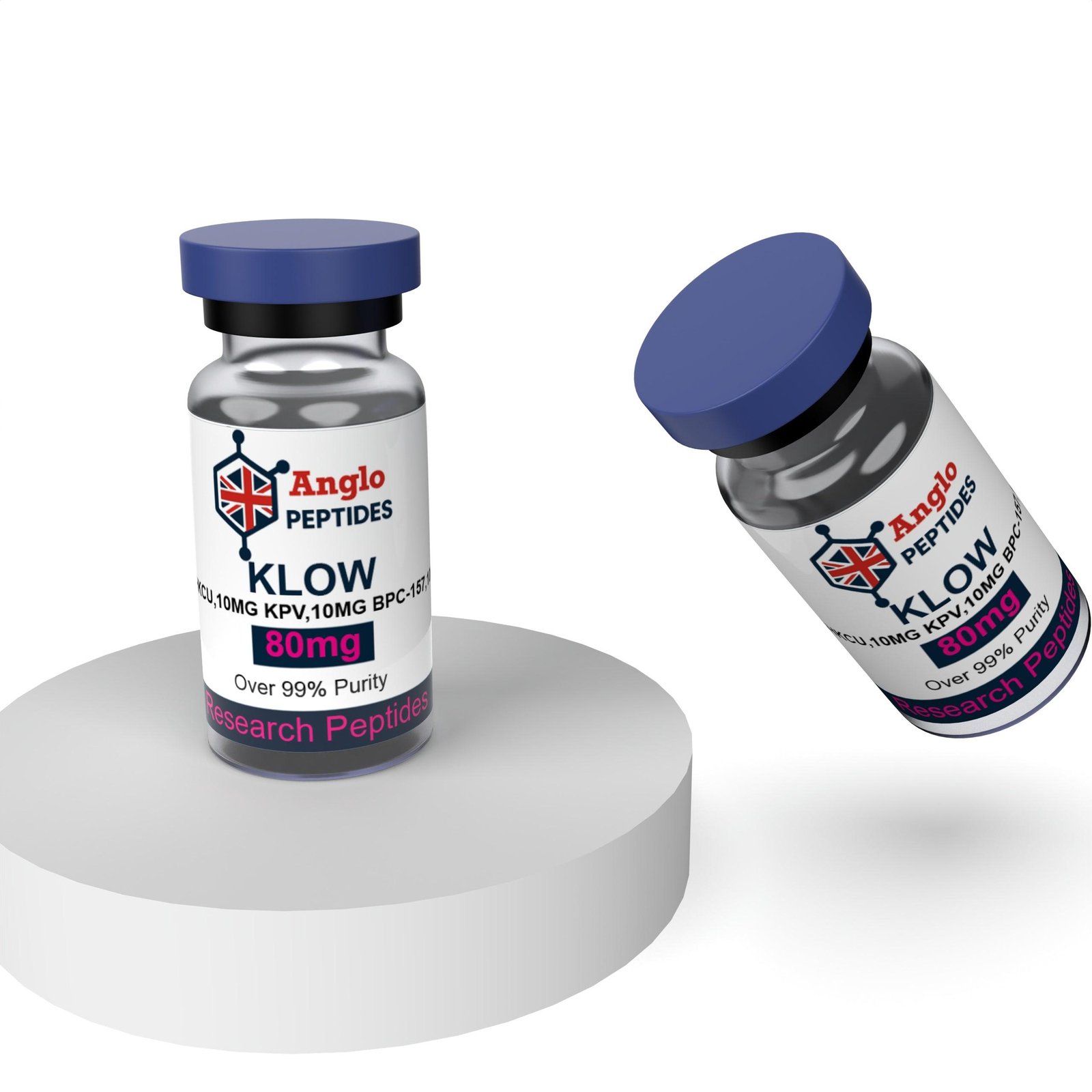 Klow Blend 80mg Vial BATCH 108 Research Peptide - Image 3